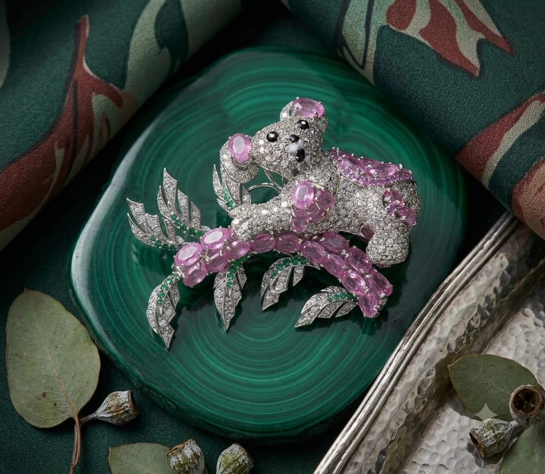 Blush Eucalyptus Koala