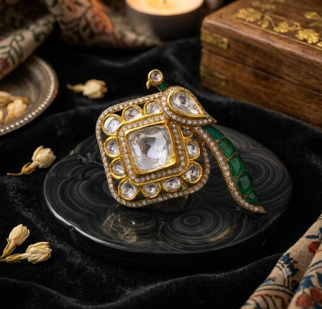 Mughal Mayura Ring
